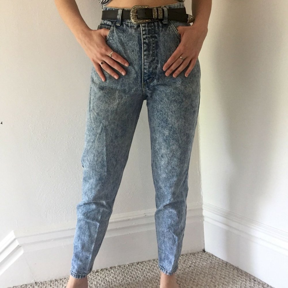 Vintage Guess  High Rise Tapered Jeans HW9692 - Picture 4 of 10